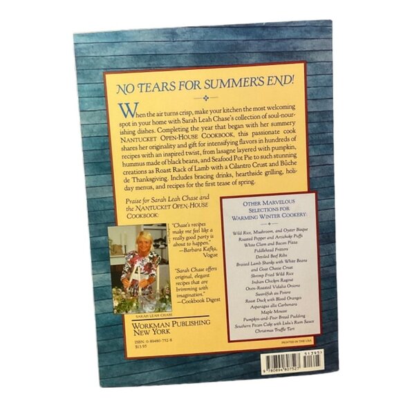 Cookbook Cold Weather Cooking Paperback Sarah Lee Chase - Picture 2 of 3